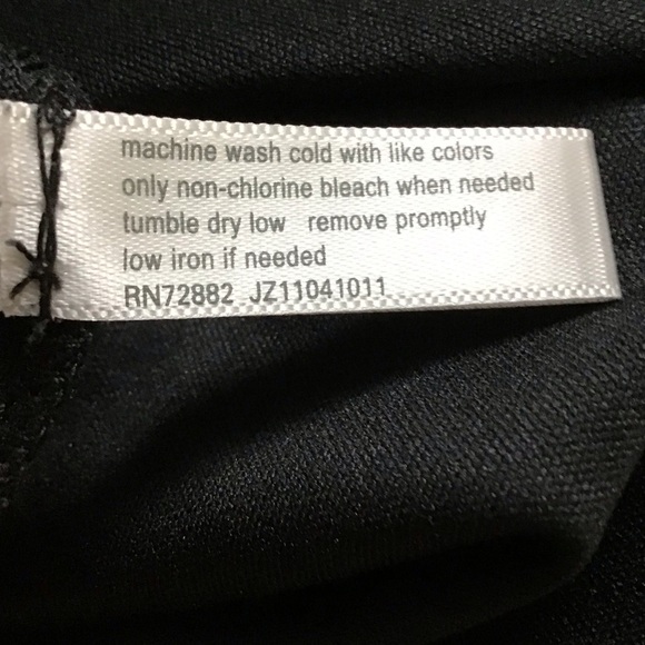 FASHION BUG women’s black dress,(looks like a slip) thin straps, sz 14 black - Picture 6 of 7